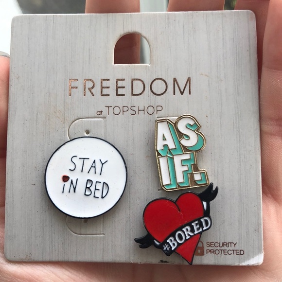 NWT Topshop set of pins - Picture 6 of 8